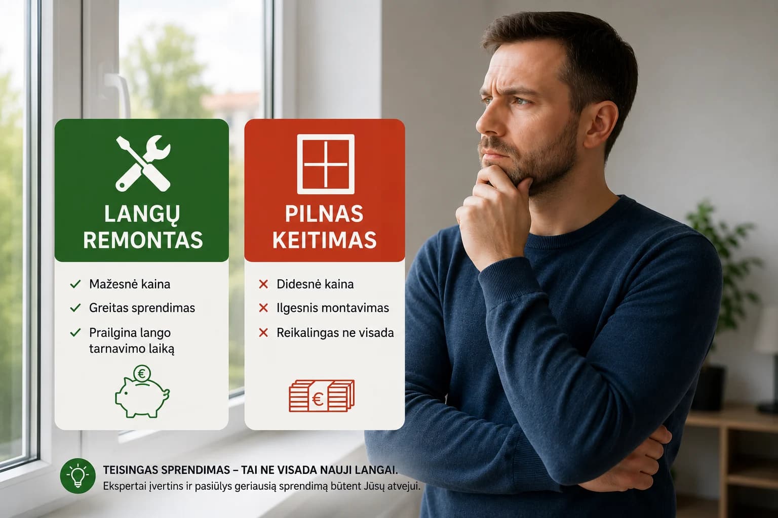 Window repair or full replacement: which is worth it? Expert tips